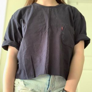 Levi's Crop Pocket Tee